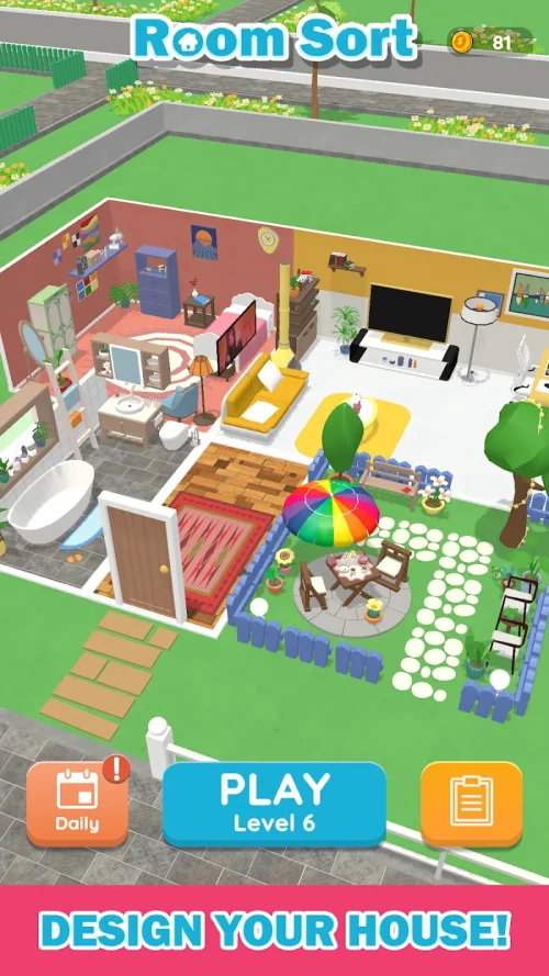 Room Sort – Floor Plan Game screenshot 5