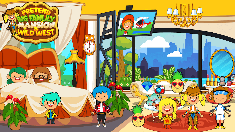 My Pretend Family Mansion screenshot 5