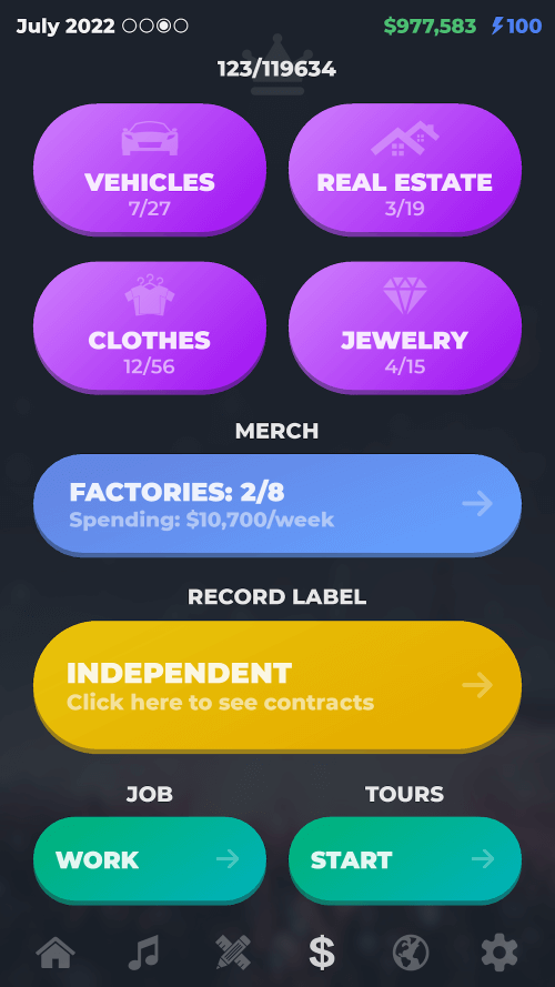 RAPSTAR – rapper simulator screenshot 5
