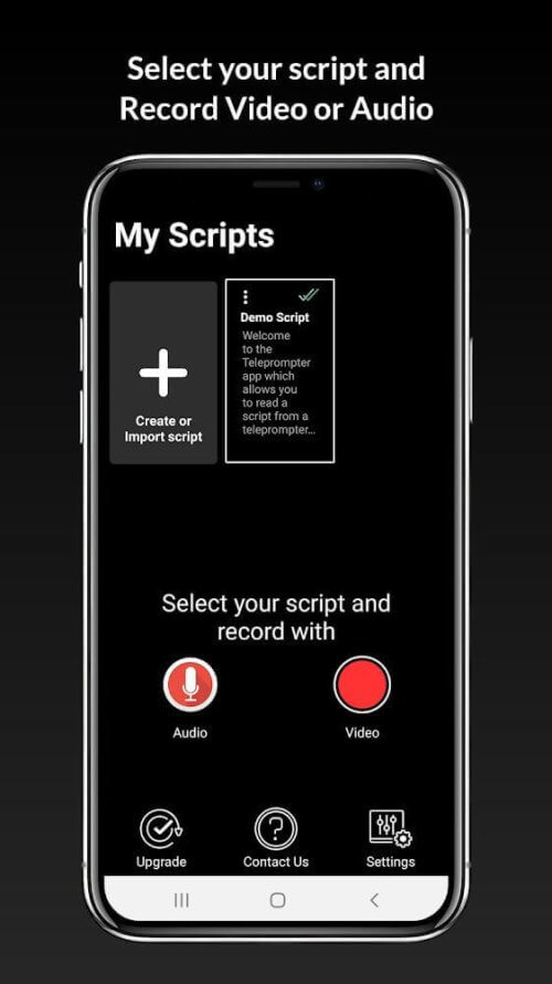 Teleprompter with Video Audio screenshot 5