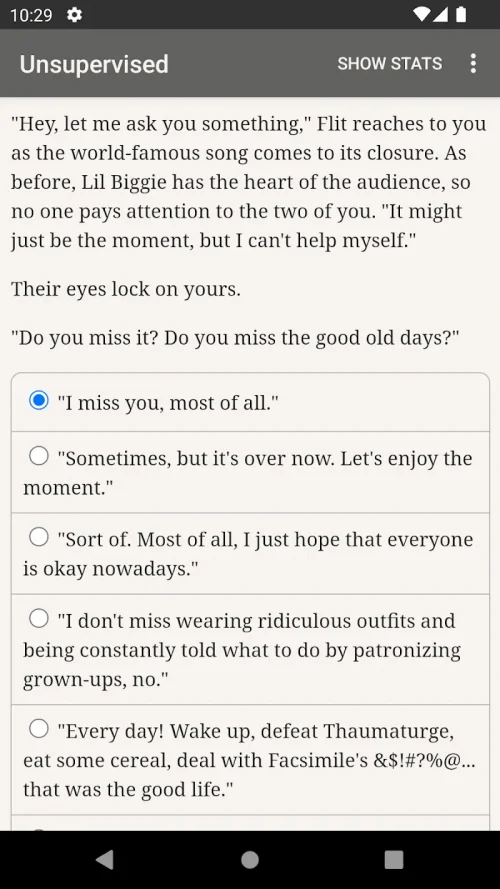 Unsupervised screenshot 5