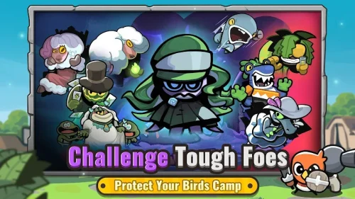 Birds Camp——Casual TD Game screenshot 5