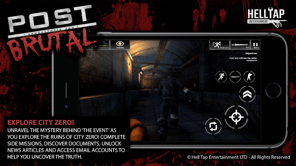 Post Brutal: Zombie Action RPG screenshot 5