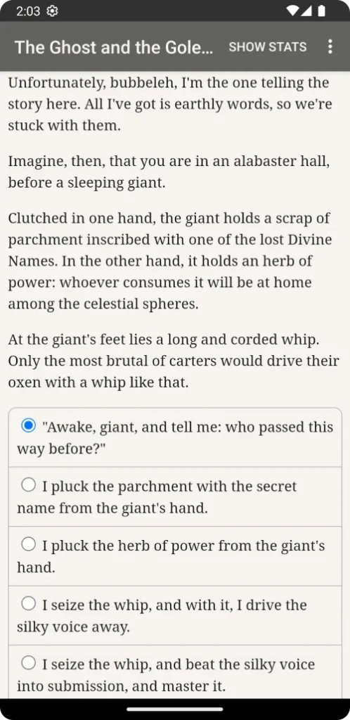 The Ghost and the Golem screenshot 5