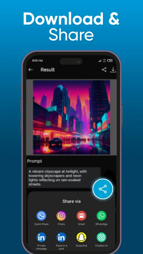 Deep AI: Chatbot & Art Creator screenshot 5