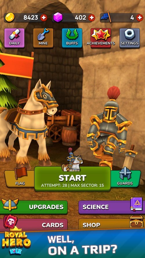 Idle Royal Hero screenshot 5