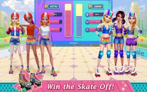 Roller Skating Girls screenshot 5