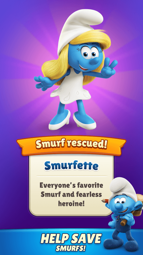 Smurfs Magic Match screenshot 5