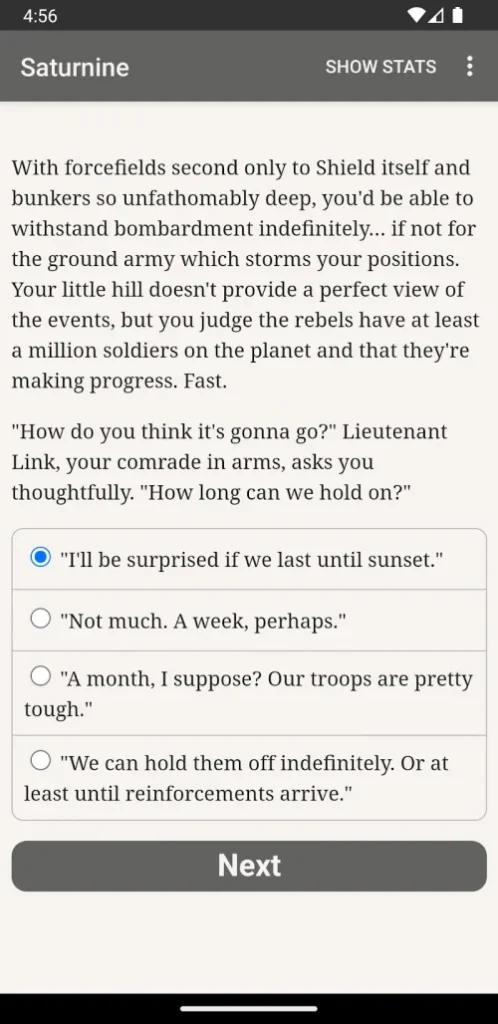 Saturnine screenshot 5
