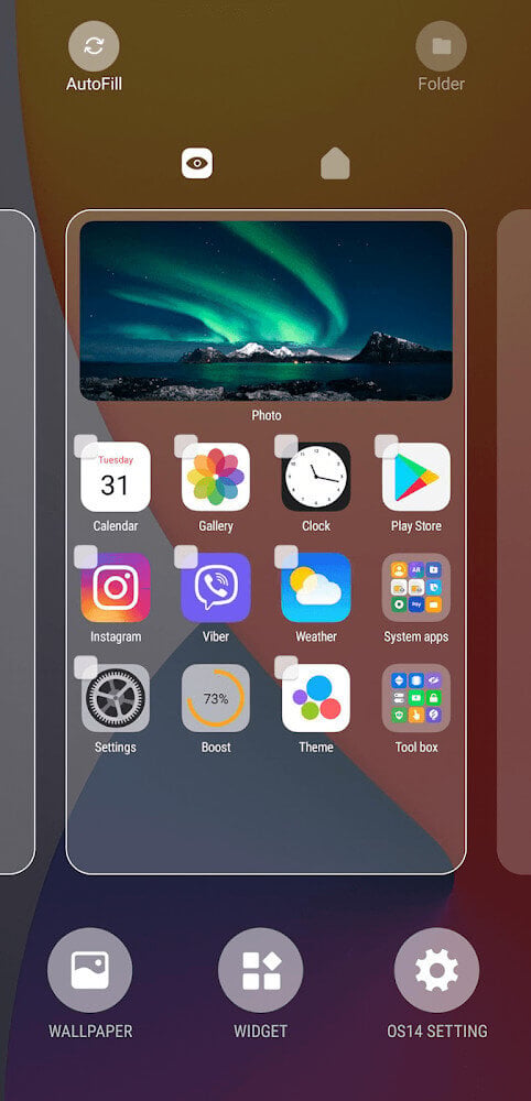 Deep OS Launcher screenshot 5