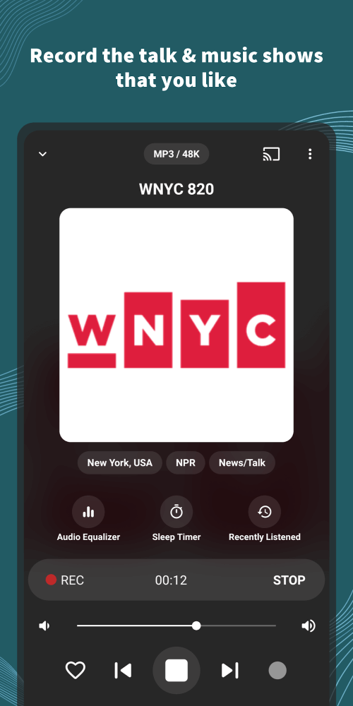 VRadio – Online Radio App screenshot 5