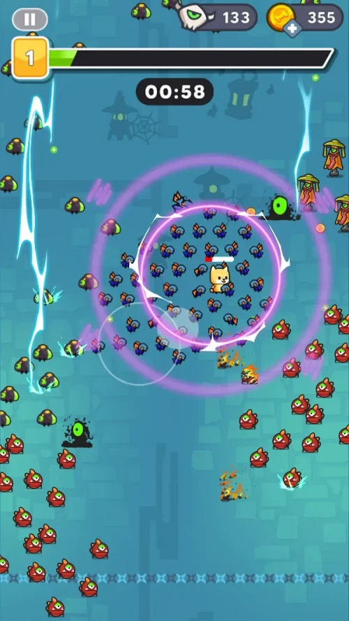 Dog Survivor: Battle Bee.io screenshot 5