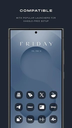 Glassify Dark Icon Pack screenshot 5