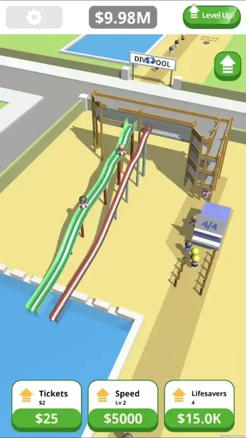 Idle Tap Splash Park screenshot 5