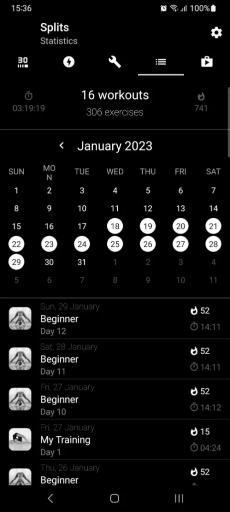 Splits. Stretching in 30 days screenshot 5