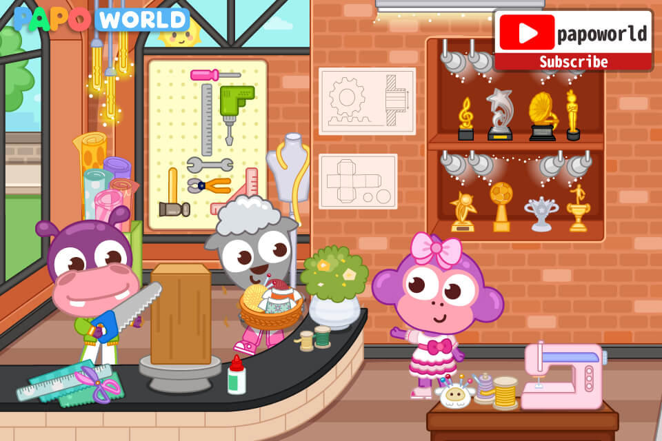 Papo Town School Life screenshot 5
