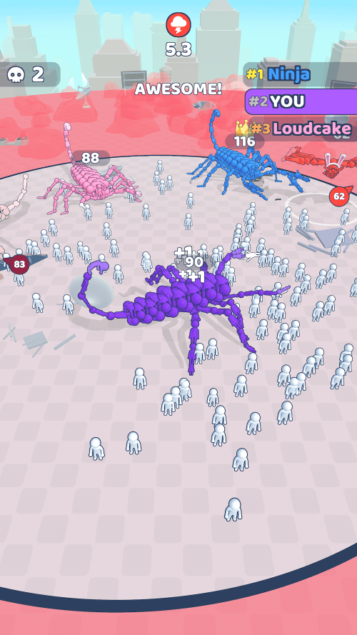 Human Merge: Battle Royale screenshot 5