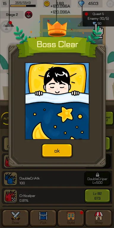 Overtime Warrior Idle RPG screenshot 5