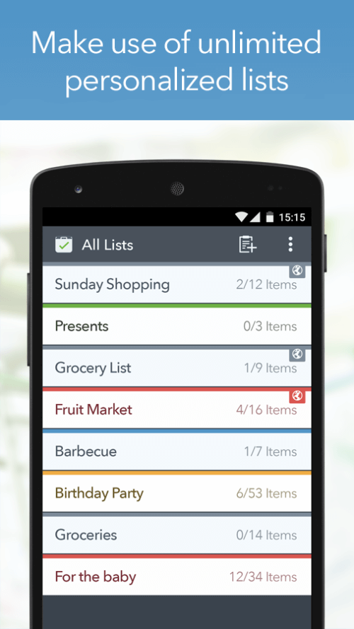 MyGrocery: Shared Grocery List screenshot 5