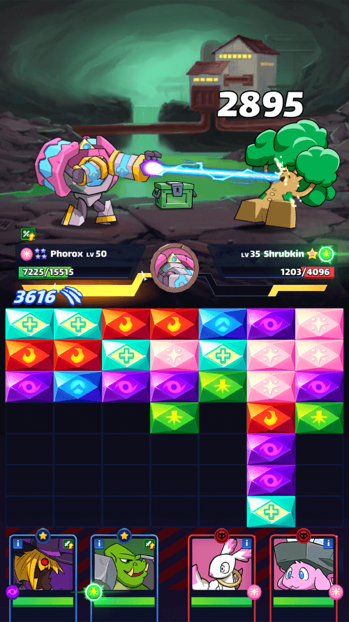 Mana Monsters: Epic Puzzle RPG screenshot 5