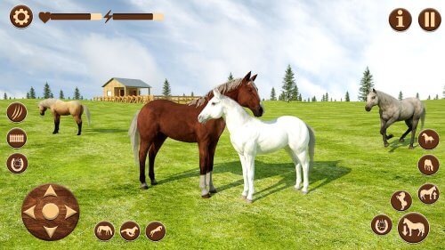 Wild Horse Riding Sim: Racing screenshot 5