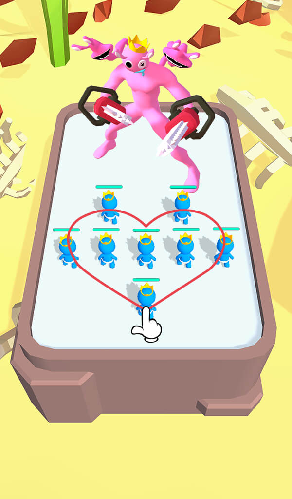 Monster Rampage: Merge Rainbow screenshot 5
