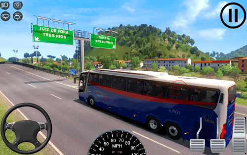 Euro Coach Bus Simulator Games screenshot 5