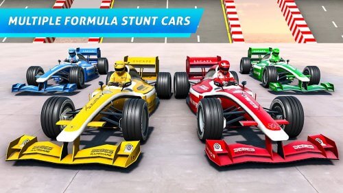 Formula Car Racing Stunts Ramp screenshot 5