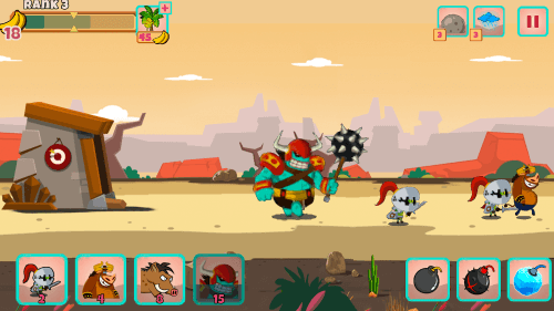 Monster Rush: Strategy TD screenshot 5