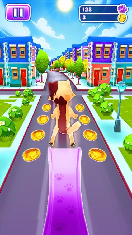 Cat Run: Kitty Runner Game screenshot 5