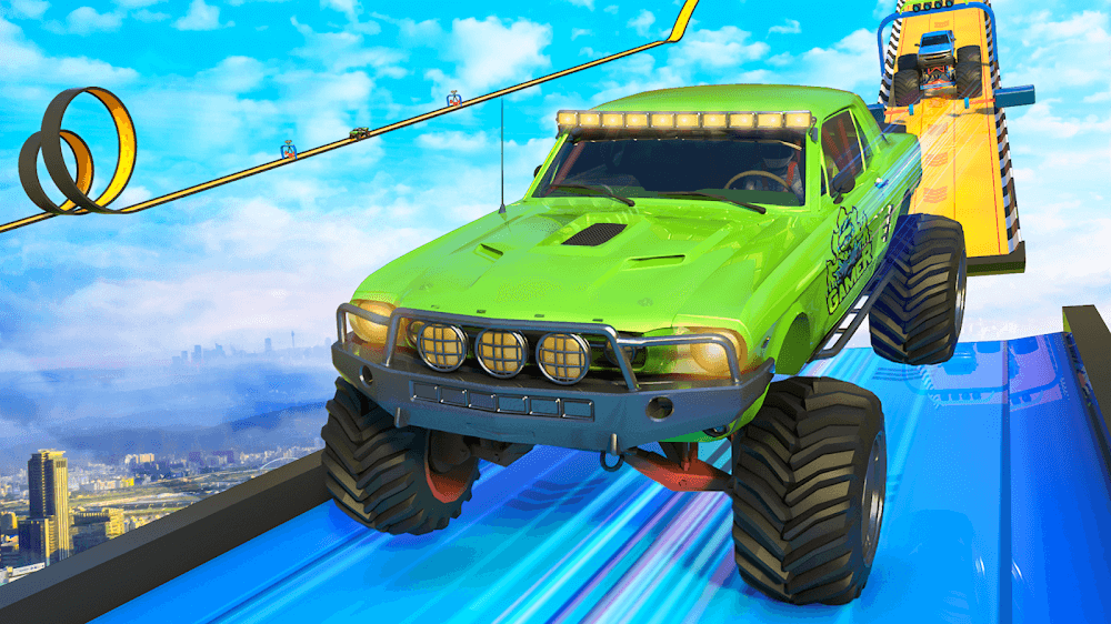 Monster Truck Race Car Game screenshot 5