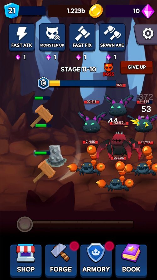 Ultimate Axe Clicker screenshot 5