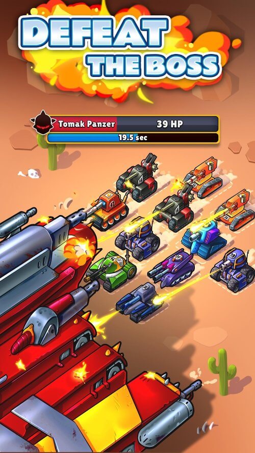 Little Tanks – Merge Game screenshot 6