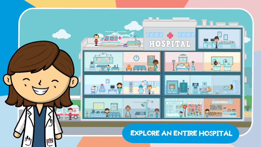 Lila’s World: Dr Hospital Games screenshot 6