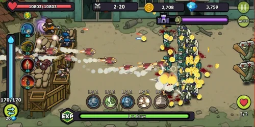 Zombie Defense: Idle Survival screenshot 6