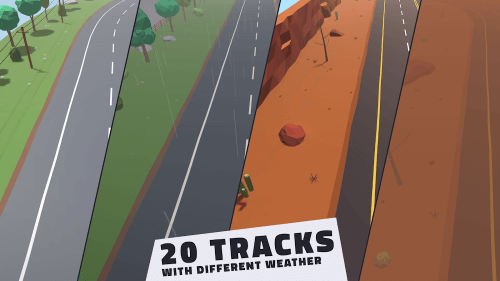 Polygon Drift: Traffic Racing screenshot 6