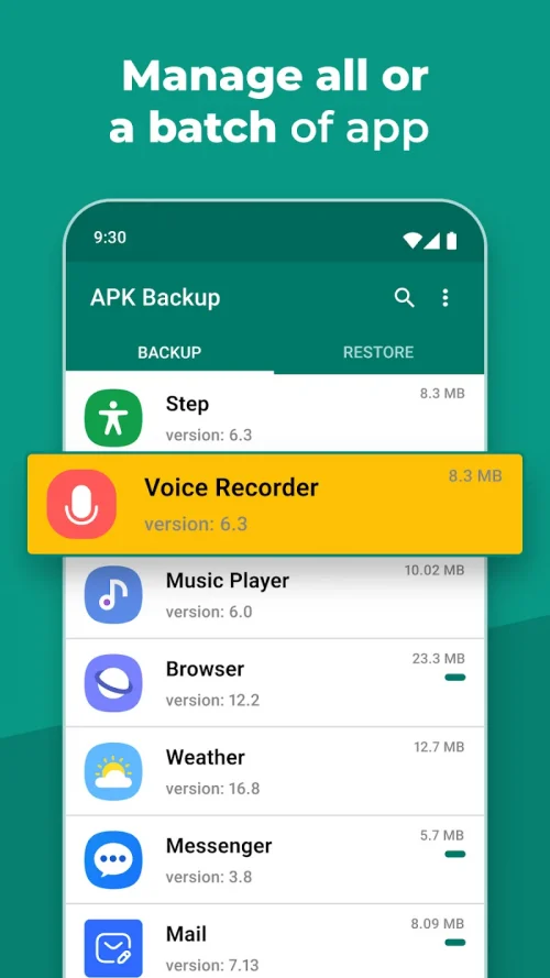 APK Backup & App Recovery screenshot 6