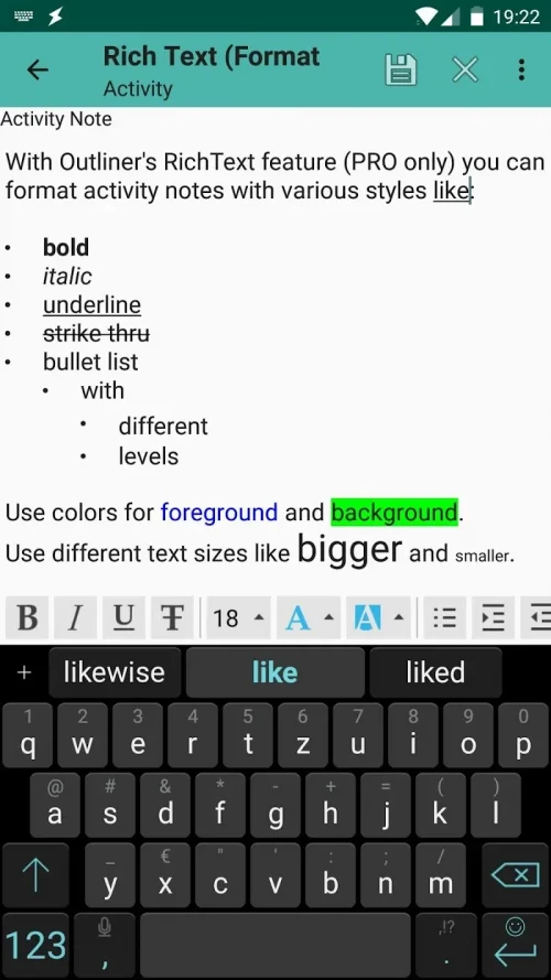 Outliner screenshot 6