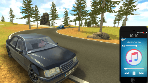 Benz E500 W124 Drift Simulator screenshot 6
