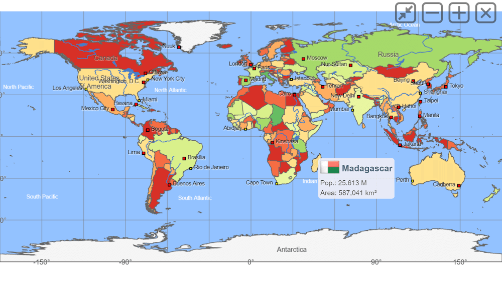 World Atlas MxGeo Pro screenshot 6