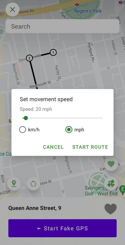 Fake GPS 2023 (With Routes) screenshot 6