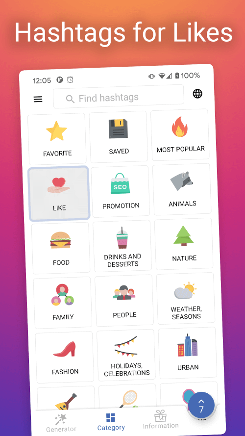 in Tags – Hashtags generator screenshot 6
