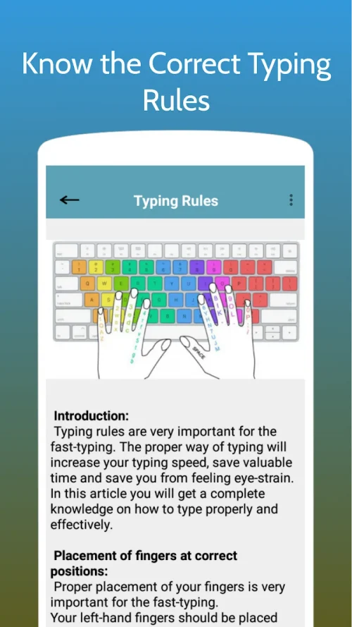 Typing Test App for Exams screenshot 6