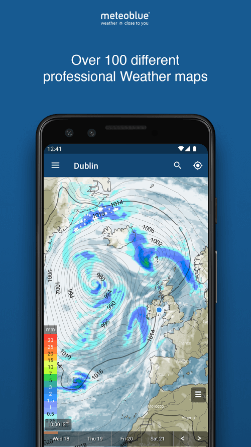 meteoblue weather & maps screenshot 6