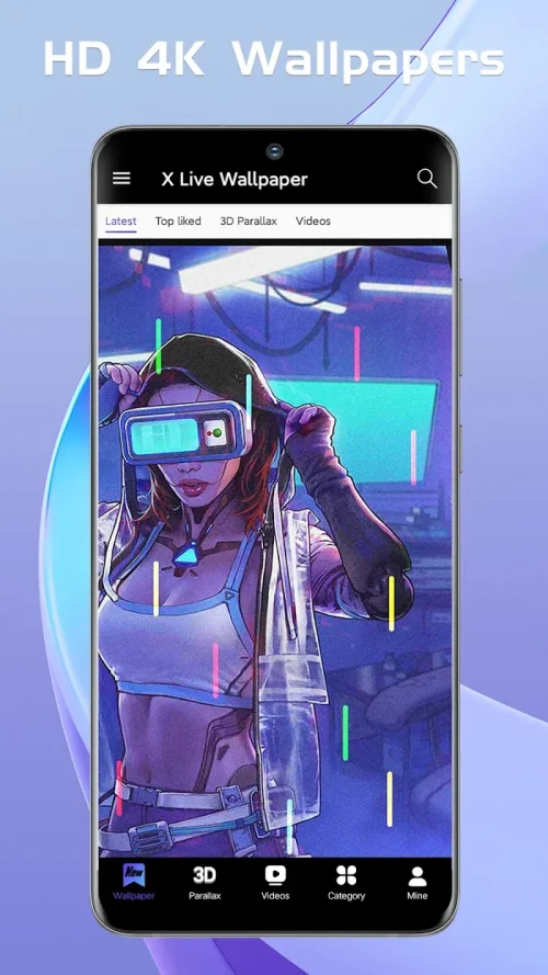 X Live Wallpaper screenshot 6