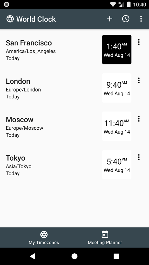 World Clock Widget 2023 Pro screenshot 6