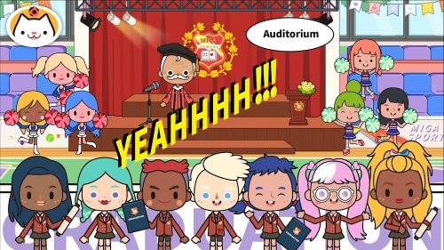 Miga Town: My School screenshot 6