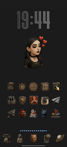 Goth Icon Pack MOD screenshot 6