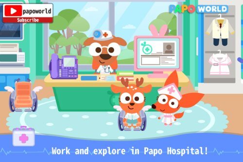 Papo Town: Hospital screenshot 6