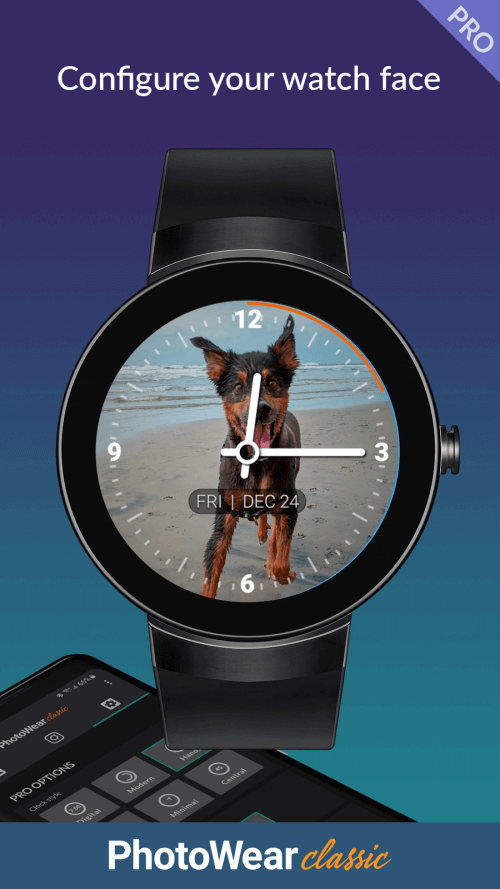 PhotoWear Classic Watch Face screenshot 6